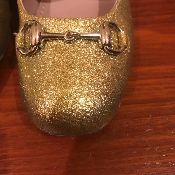 Gucci gold horse bit ballet flats - Picture 3 of 7